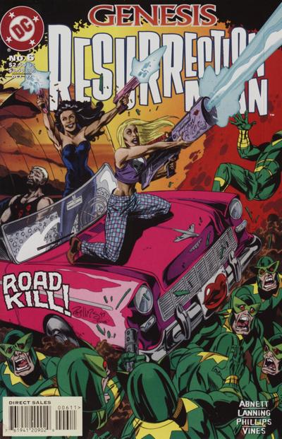 Cover for Resurrection Man (DC, 1997 series) #6