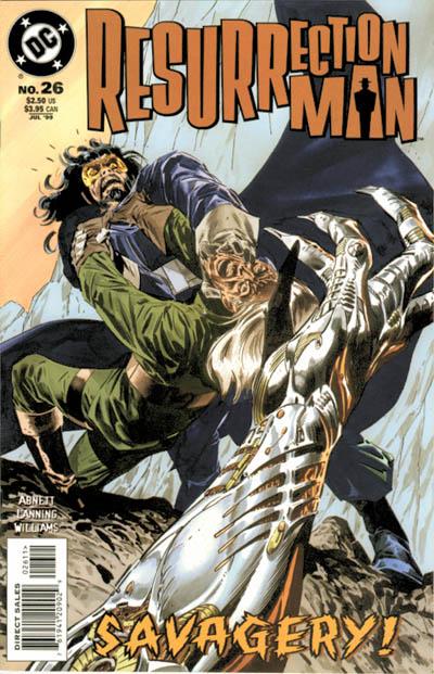 Cover for Resurrection Man (DC, 1997 series) #26