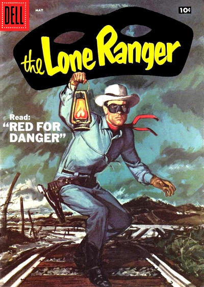 Cover for The Lone Ranger (Dell, 1948 series) #107 [10¢]