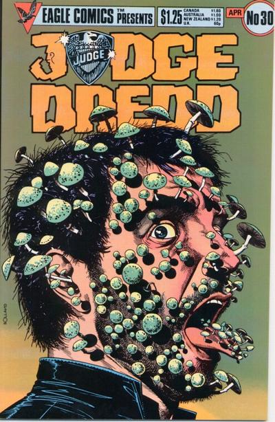 Cover for Judge Dredd (Eagle Comics, 1983 series) #30