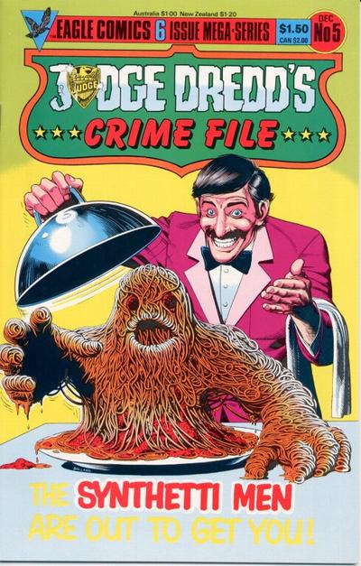 Cover for Judge Dredd's Crime File (Eagle Comics, 1985 series) #5