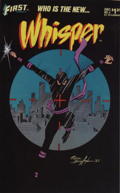 Cover for Whisper (First, 1986 series) #4