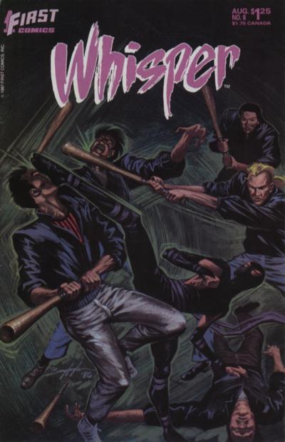 Cover for Whisper (First, 1986 series) #8
