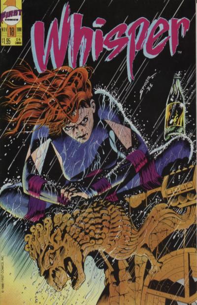 Cover for Whisper (First, 1986 series) #18