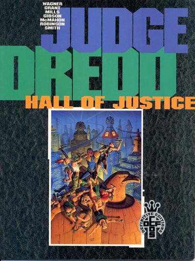 Cover for Judge Dredd: Hall of Justice (Fleetway Publications, 1991 series) #[nn]