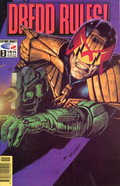 Cover for Dredd Rules! (Fleetway/Quality, 1991 series) #3