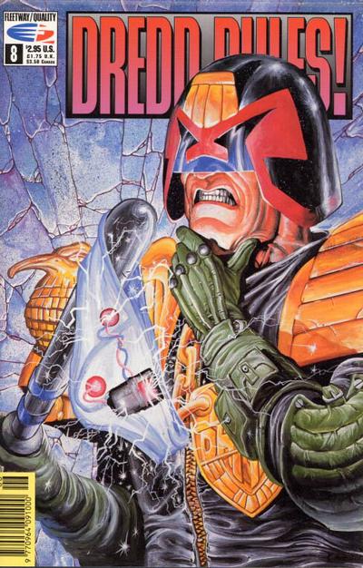 Cover for Dredd Rules! (Fleetway/Quality, 1991 series) #8