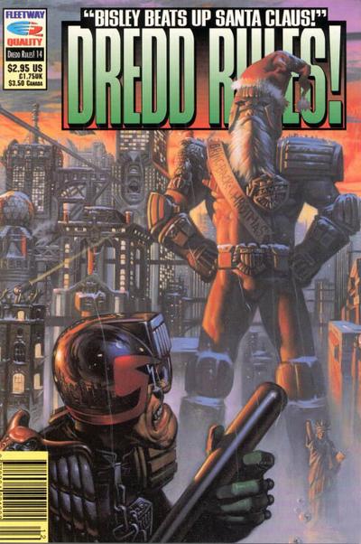 Cover for Dredd Rules! (Fleetway/Quality, 1991 series) #14