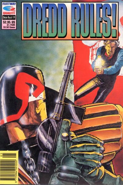 Cover for Dredd Rules! (Fleetway/Quality, 1991 series) #19