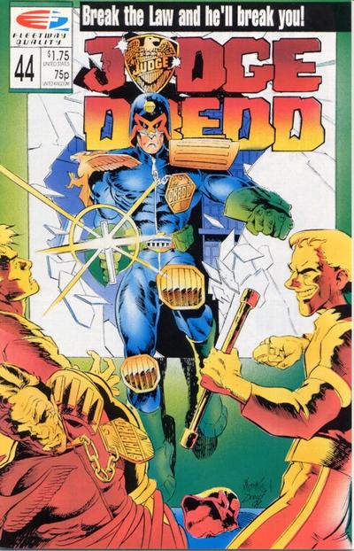 Cover for Judge Dredd (Fleetway/Quality, 1987 series) #44