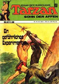 Cover Thumbnail for Tarzan (BSV - Williams, 1965 series) #107