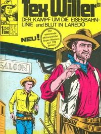 Cover Thumbnail for Tex Willer (BSV - Williams, 1971 series) #2 - Der Kampf um die Eisenbahnlinie und Blut in Laredo