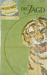 Cover for Unsere Welt Illustrierte (BSV - Williams, 1961 series) #20