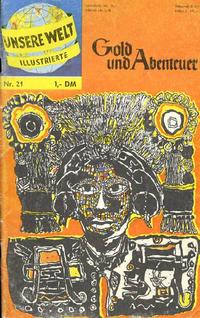 Cover for Unsere Welt Illustrierte (BSV - Williams, 1961 series) #21