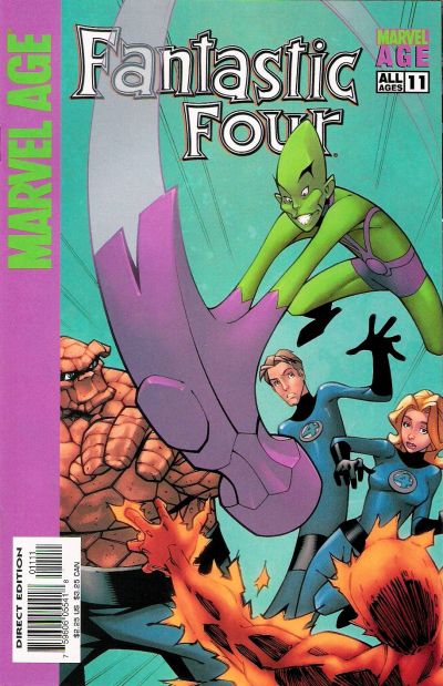 Cover for Marvel Age Fantastic Four (Marvel, 2004 series) #11