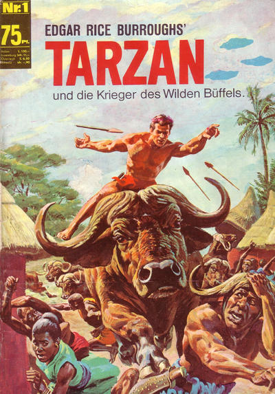 Cover for Tarzan (BSV - Williams, 1965 series) #1