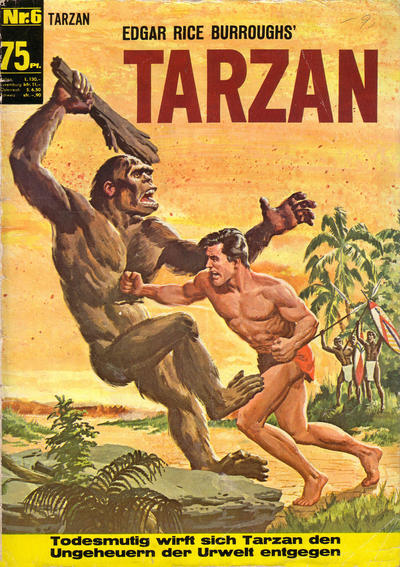 Cover for Tarzan (BSV - Williams, 1965 series) #6