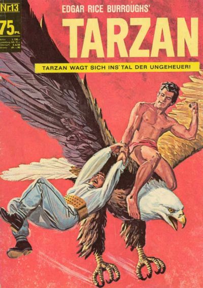 Cover for Tarzan (BSV - Williams, 1965 series) #13