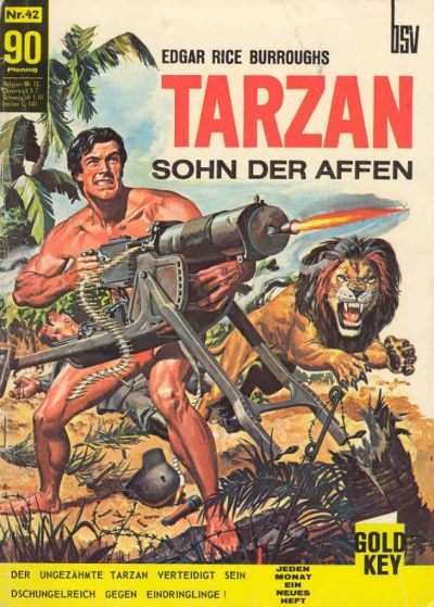 Cover for Tarzan (BSV - Williams, 1965 series) #42