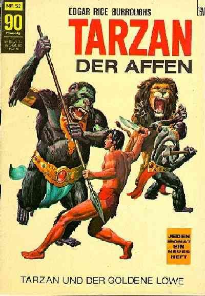 Cover for Tarzan (BSV - Williams, 1965 series) #52