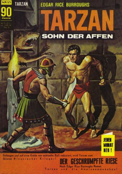 Cover for Tarzan (BSV - Williams, 1965 series) #55