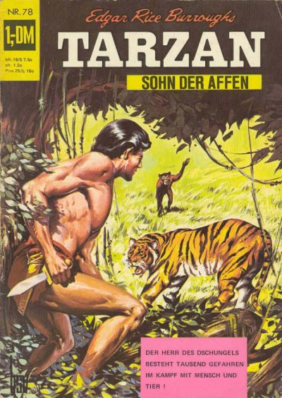 Cover for Tarzan (BSV - Williams, 1965 series) #78