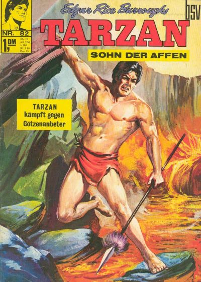 Cover for Tarzan (BSV - Williams, 1965 series) #82