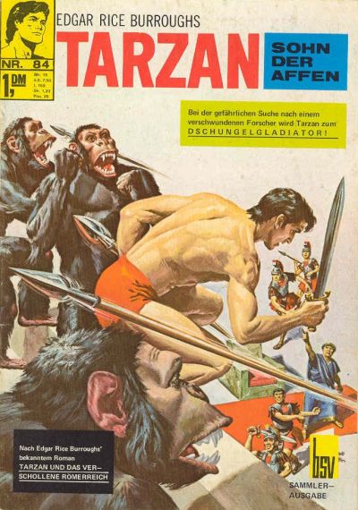 Cover for Tarzan (BSV - Williams, 1965 series) #84