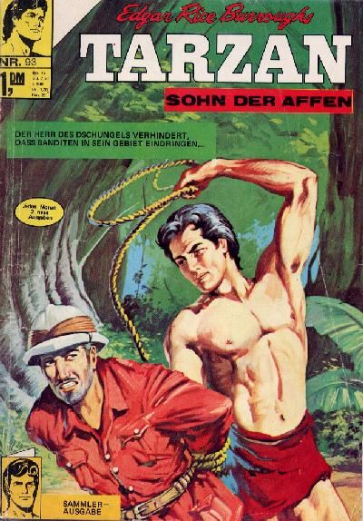 Cover for Tarzan (BSV - Williams, 1965 series) #93