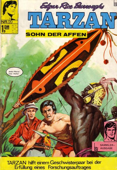Cover for Tarzan (BSV - Williams, 1965 series) #99