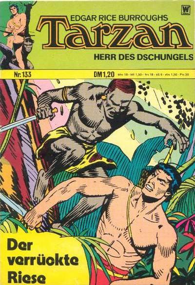 Cover for Tarzan (BSV - Williams, 1965 series) #133