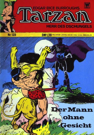 Cover for Tarzan (BSV - Williams, 1965 series) #139