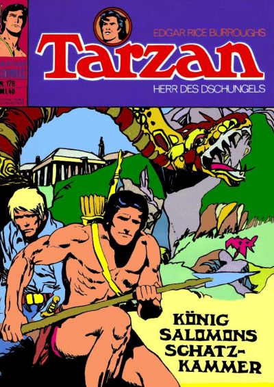 Cover for Tarzan (BSV - Williams, 1965 series) #178