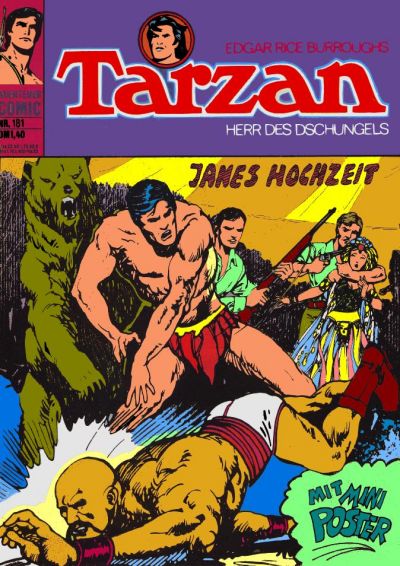 Cover for Tarzan (BSV - Williams, 1965 series) #181