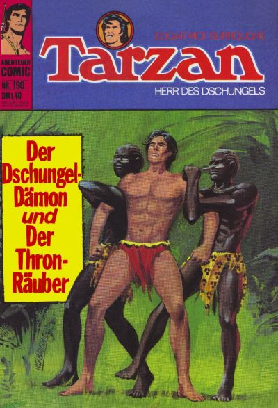 Cover for Tarzan (BSV - Williams, 1965 series) #190