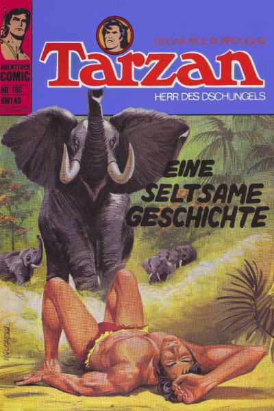 Cover for Tarzan (BSV - Williams, 1965 series) #198