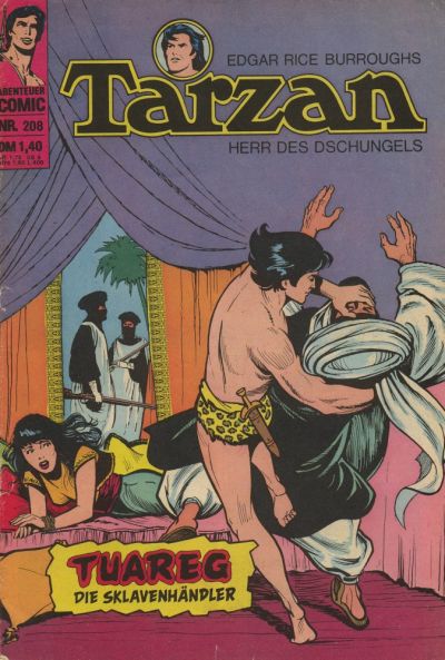Cover for Tarzan (BSV - Williams, 1965 series) #208