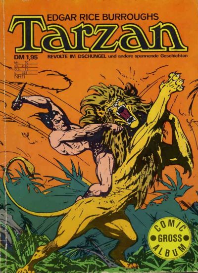 Cover for Tarzan (BSV - Williams, 1969 series) #11