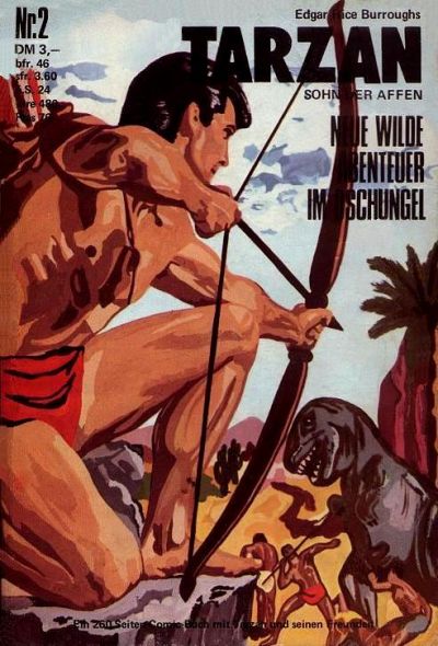 Cover for Tarzan (BSV - Williams, 1971 series) #2