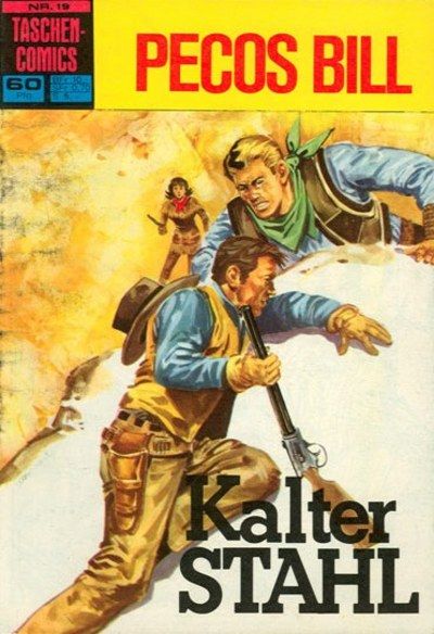Cover for Taschencomics (BSV - Williams, 1966 series) #19 - Pecos Bill - Kalter Stahl