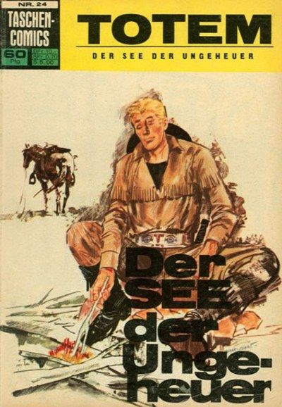 Cover for Taschencomics (BSV - Williams, 1966 series) #24 - Totem - Der See der Ungeheuer