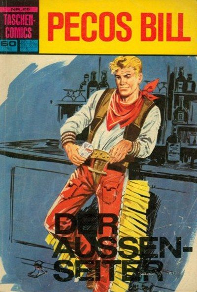 Cover for Taschencomics (BSV - Williams, 1966 series) #26 - Pecos Bill - Der Aussenseiter