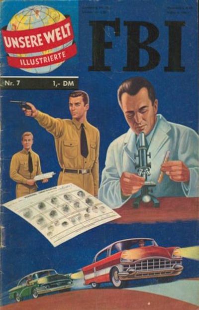 Cover for Unsere Welt Illustrierte (BSV - Williams, 1961 series) #7