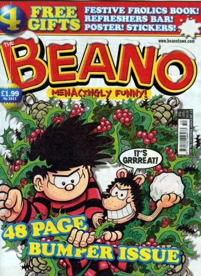 Cover for The Beano (D.C. Thomson, 1950 series) #3411
