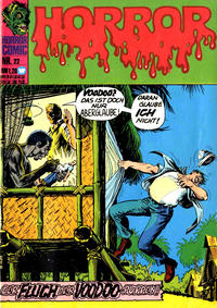 Cover Thumbnail for Horror (BSV - Williams, 1972 series) #22
