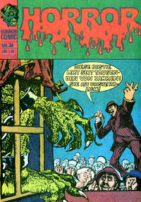 Cover Thumbnail for Horror (BSV - Williams, 1972 series) #34