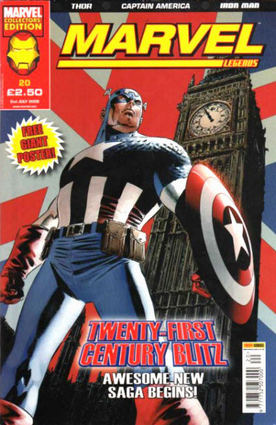 Cover for Marvel Legends (Panini UK, 2006 series) #20