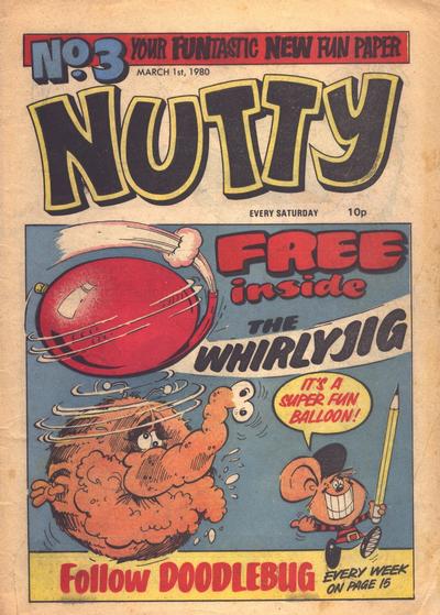 Cover for Nutty (D.C. Thomson, 1980 series) #3