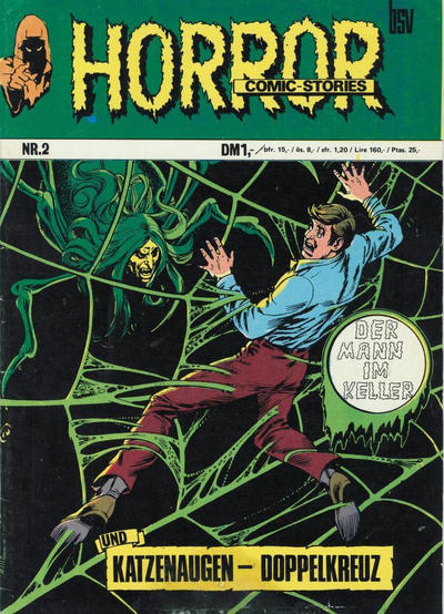 Cover for Horror (BSV - Williams, 1972 series) #2