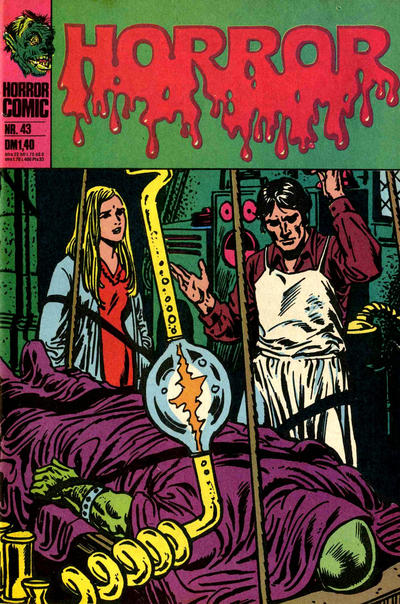Cover for Horror (BSV - Williams, 1972 series) #43